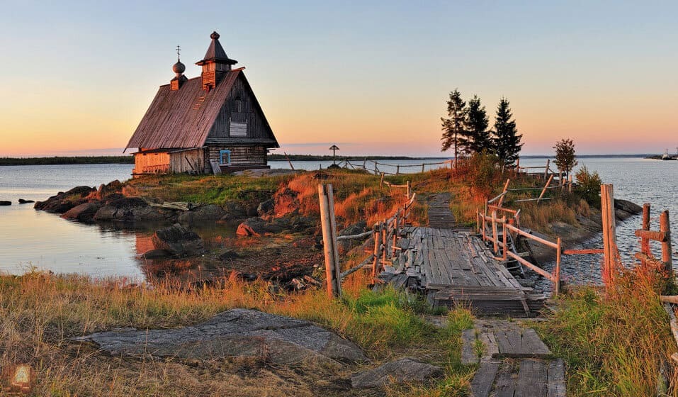 Белое море Соловки пейзажи